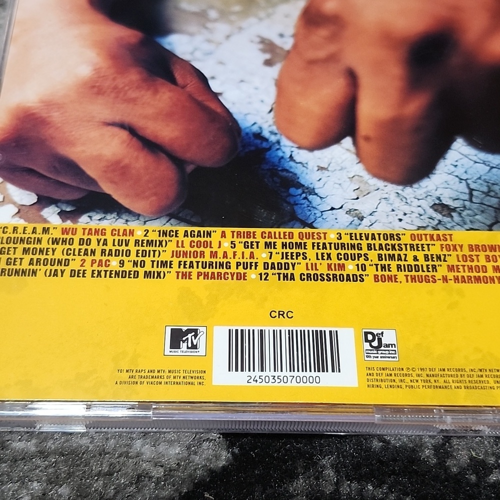 "YO! MTV RAPS" BY DEF JAM 1997 CD ALBUM - Picture 3 of 7